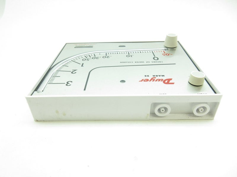 Dwyer Model 25 Mark II Manometer -0.05-0-3IN-H2O D599980 - Image 4
